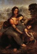 LEONARDO da Vinci La Vierge,l'Enfant Jesus et sainte Anne oil painting picture wholesale